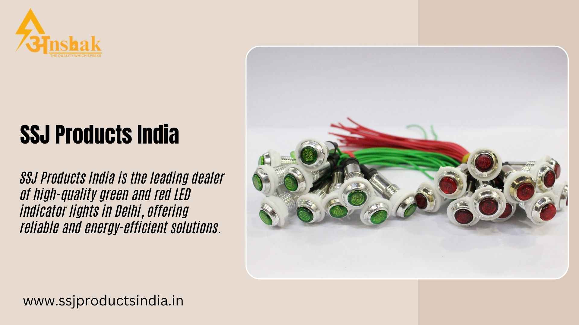 Green and Red Lights LED Indicator Dealers in Delhi