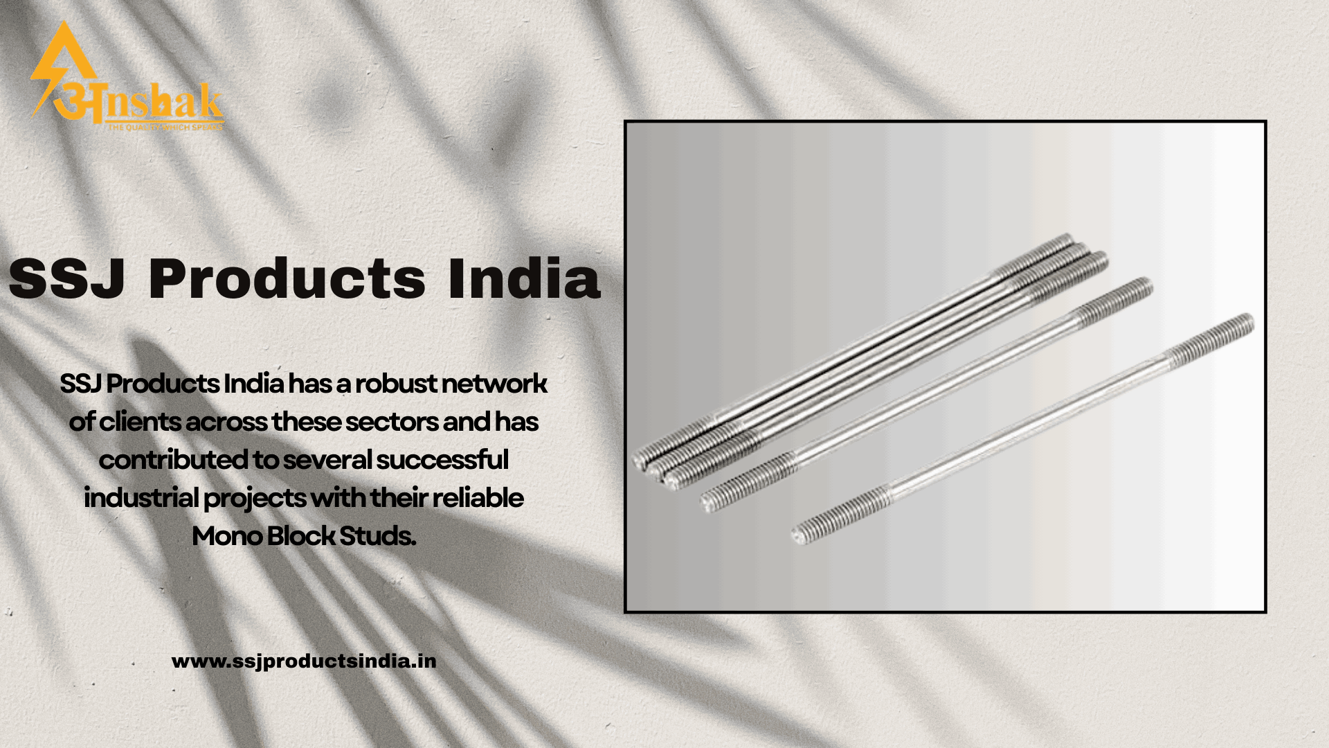 Mono Block Stud Suppliers in India