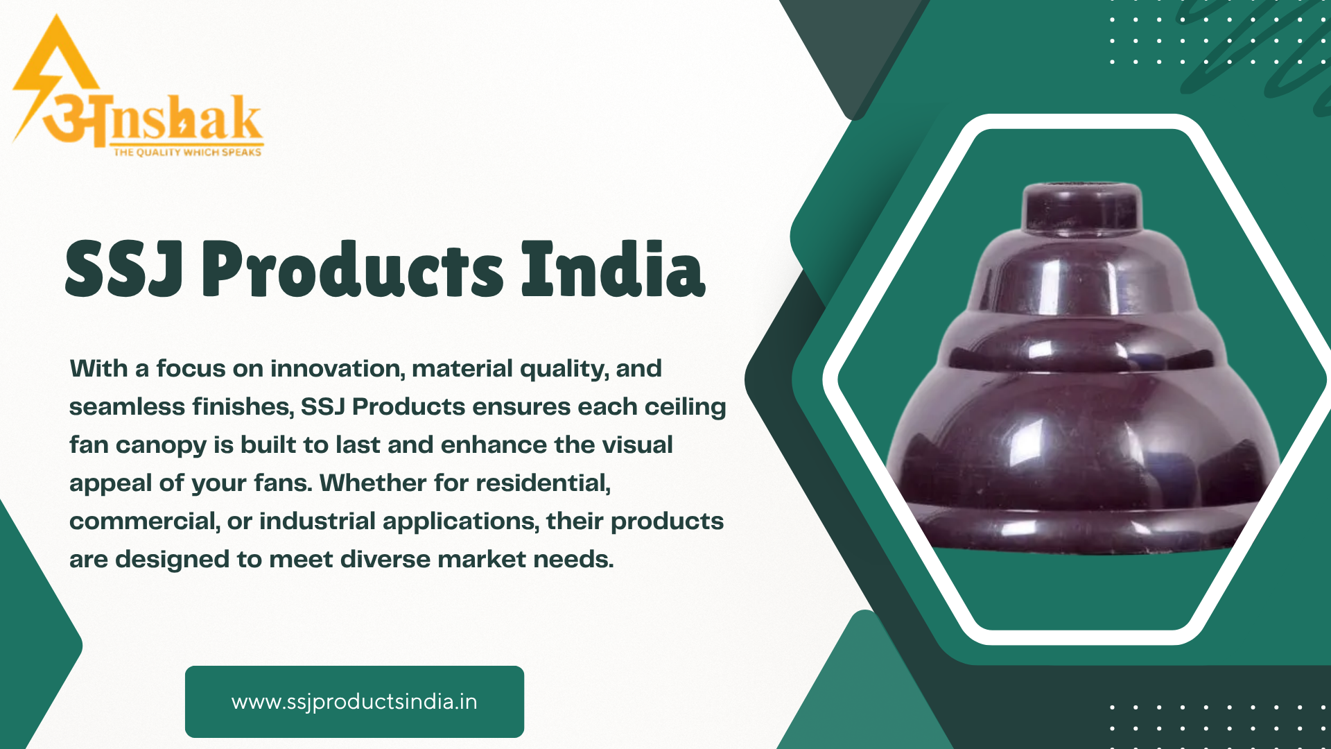Ceiling Fan Canopy Manufacturers in India