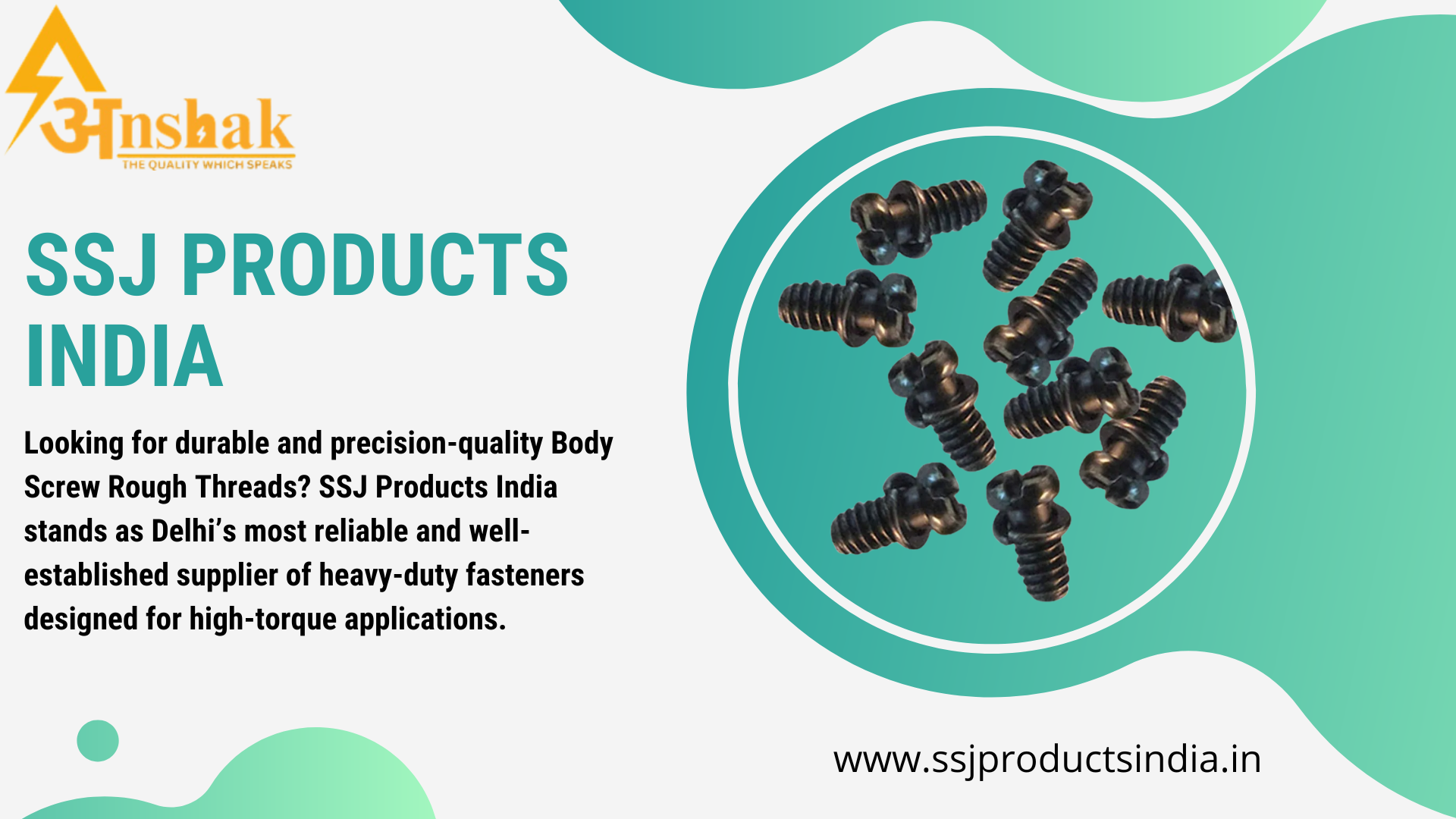 Body Screw Rough Thread Suppliers in Delhi
