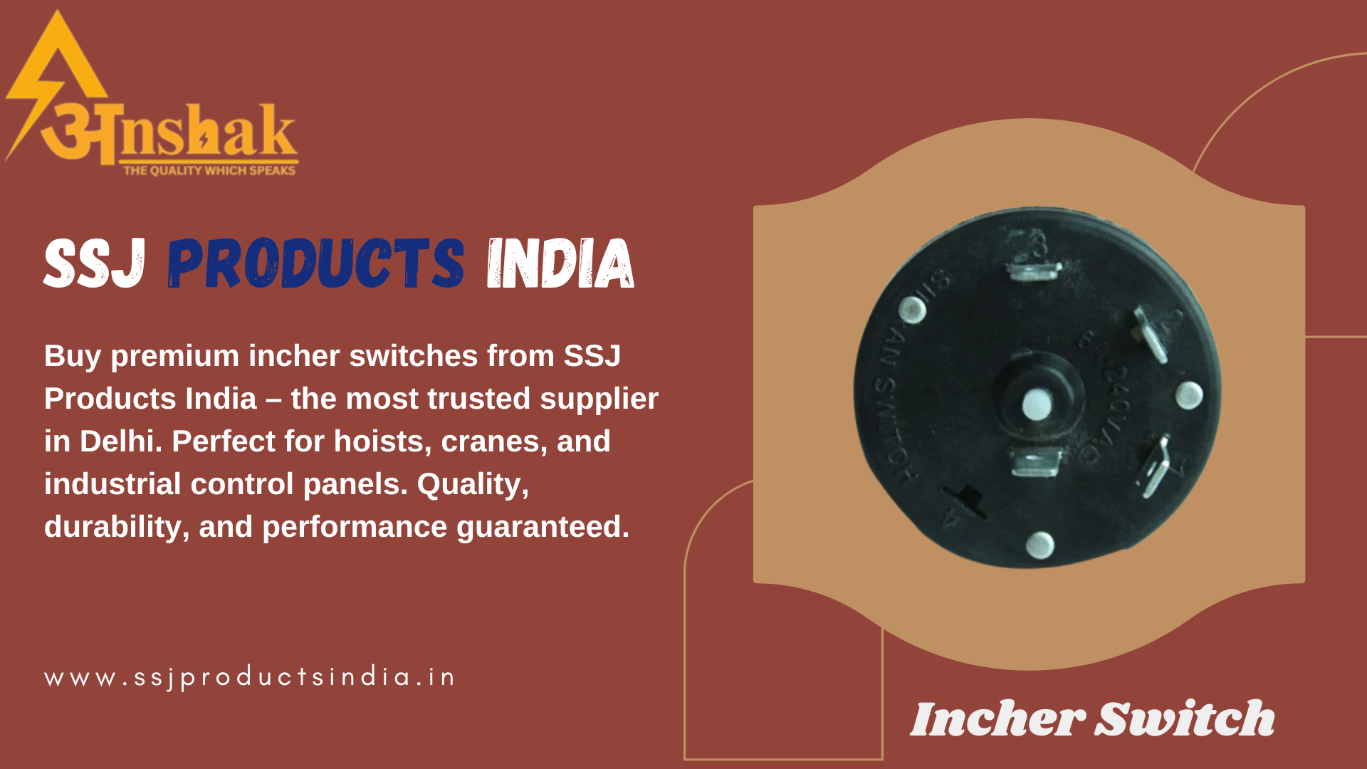 Incher Switch Supplier in Delhi