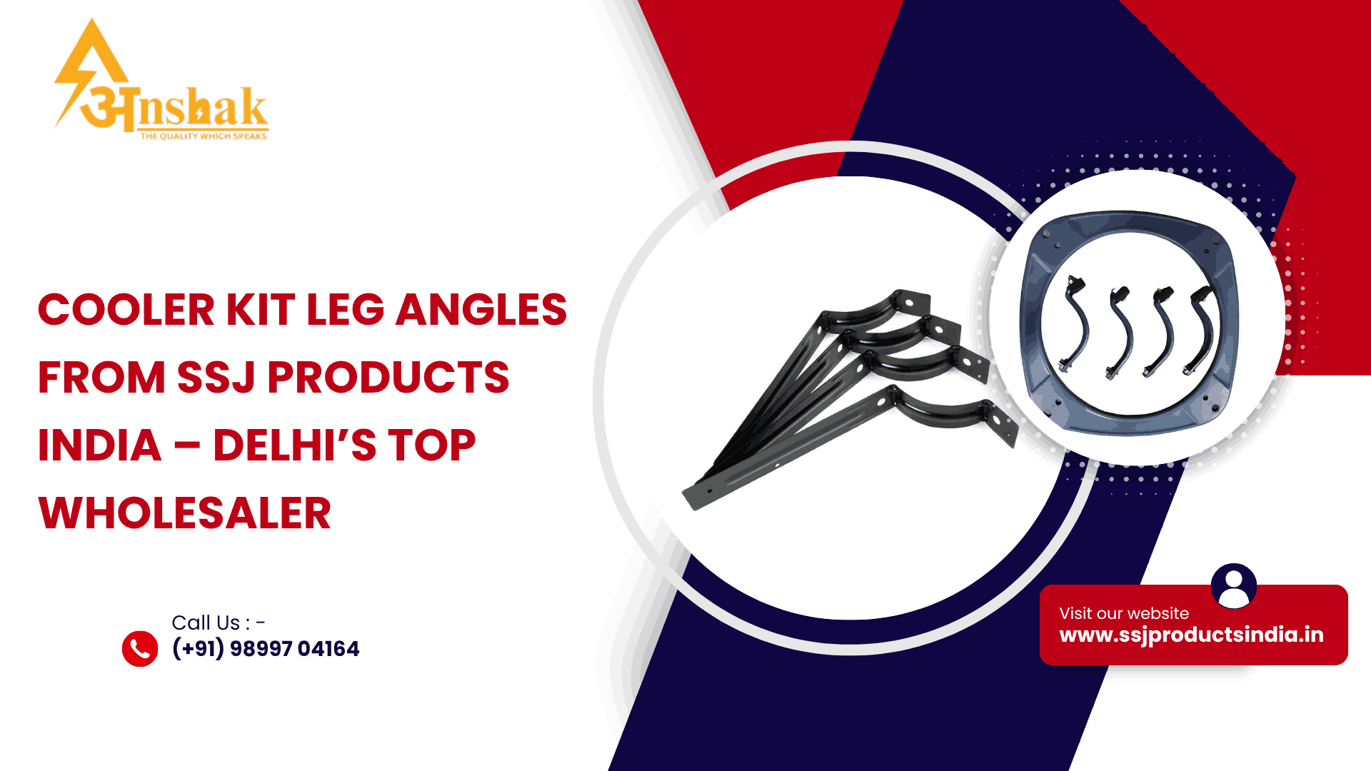 Cooler Kit Leg Angles Wholesaler in Delhi