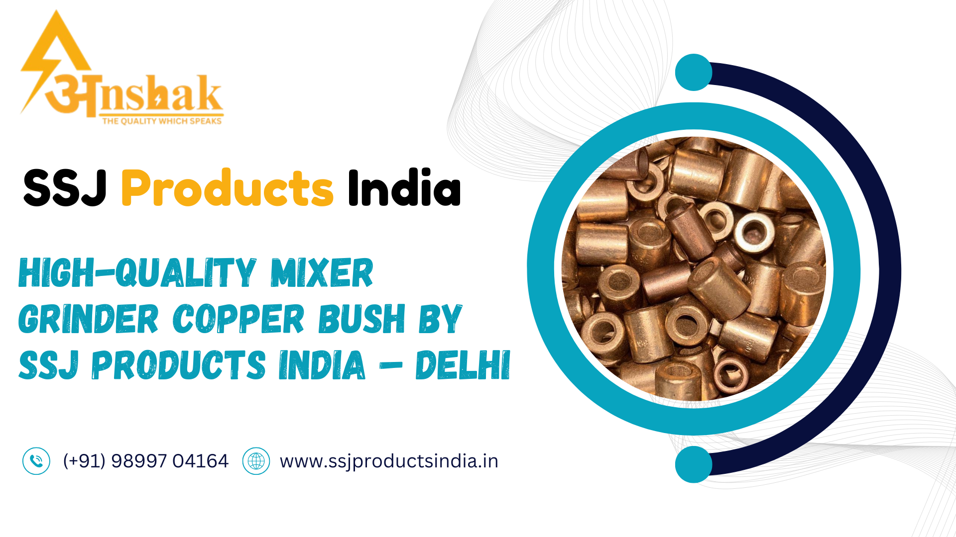 Mixer Grinder Copper Bush Distributors in Delhi